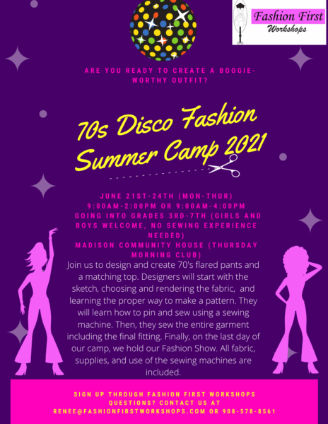 Madison 70's Disco Summer Camp 2021