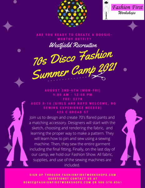 Westfield 70's Disco Summer Camp 2021